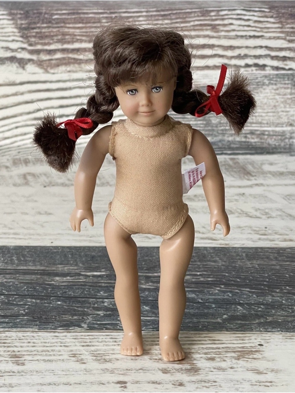 American Girl Doll MINI 6” Doll MOLLY - Classic Soft Body Doll NO Clothes 2002